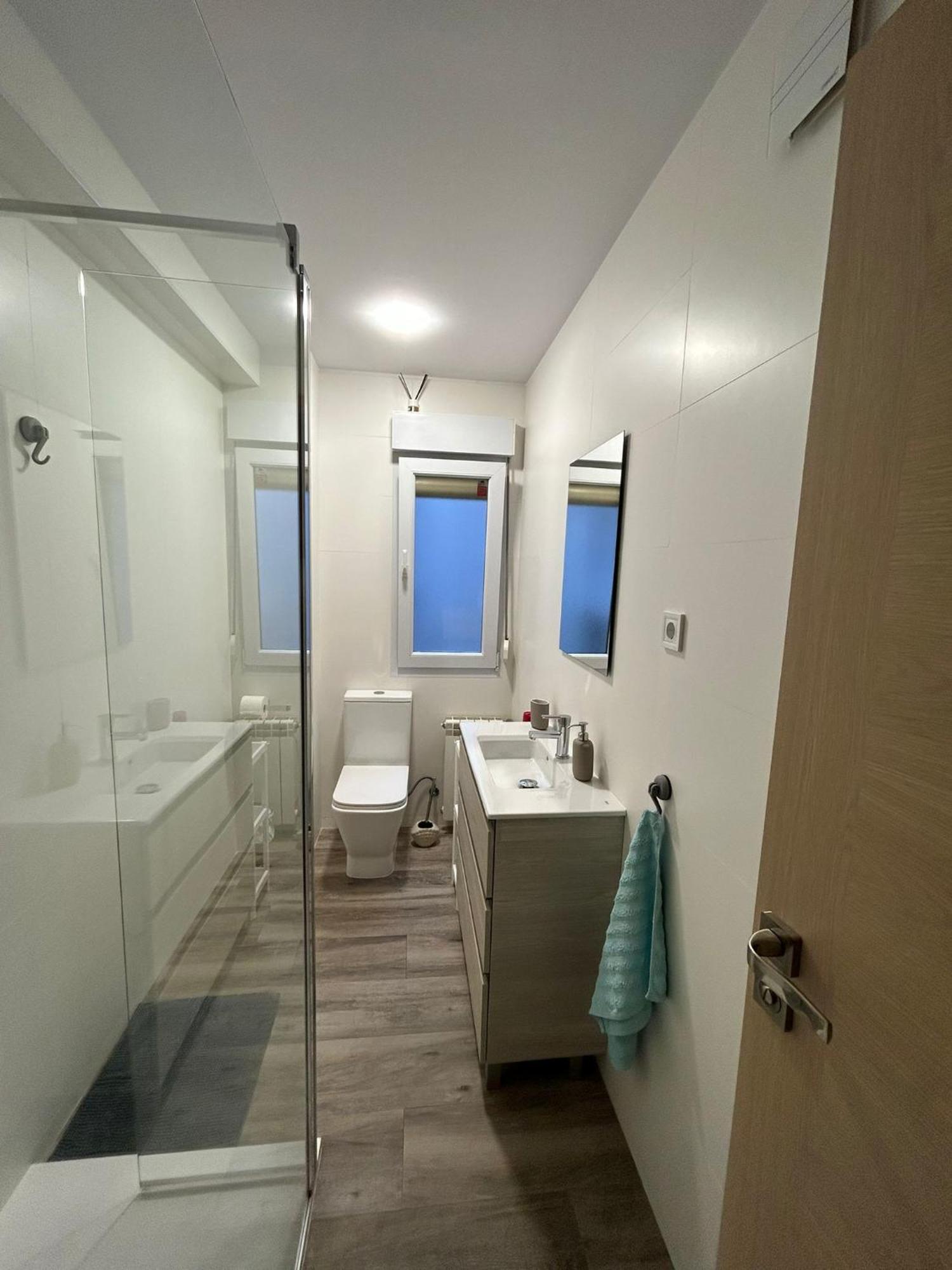 Apartamento Centrico Santander Bagian luar foto