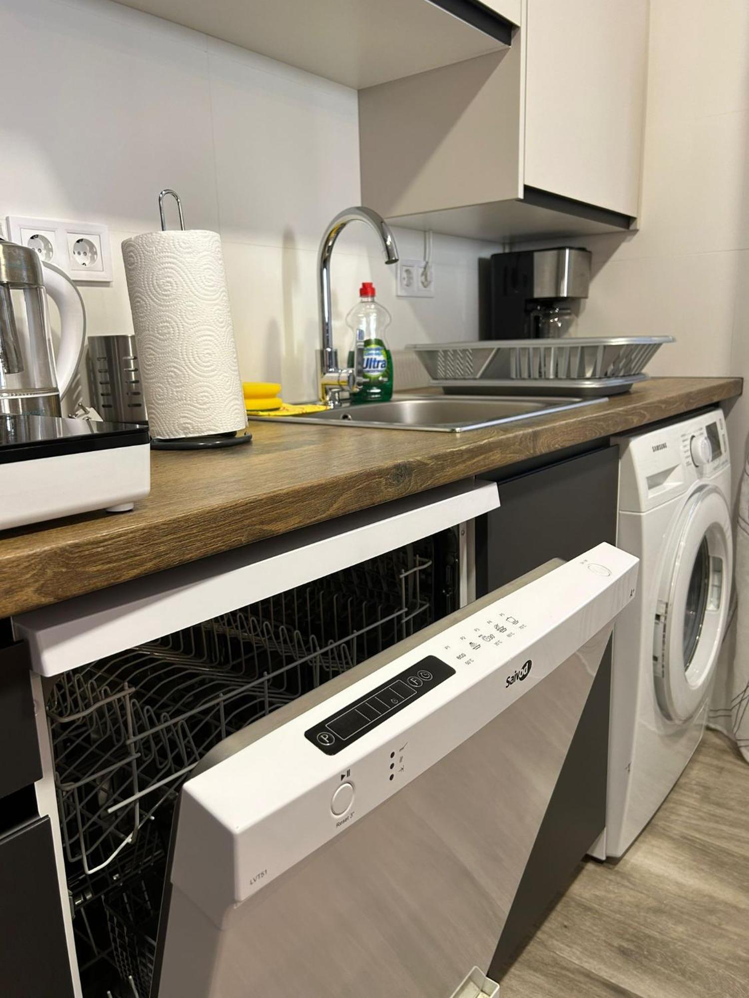 Apartamento Centrico Santander Bagian luar foto