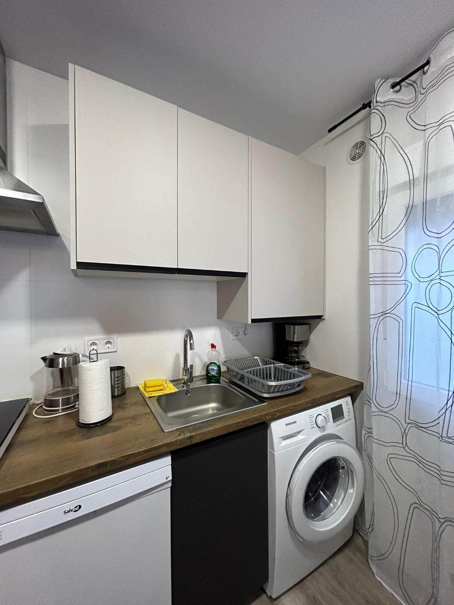 Apartamento Centrico Santander Bagian luar foto