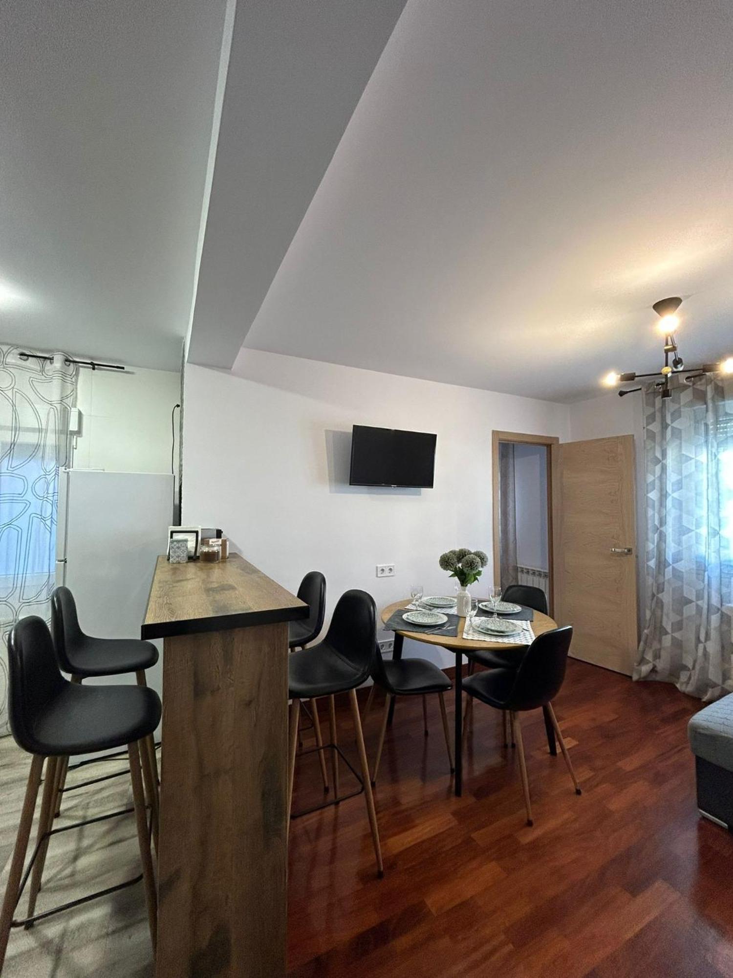 Apartamento Centrico Santander Bagian luar foto