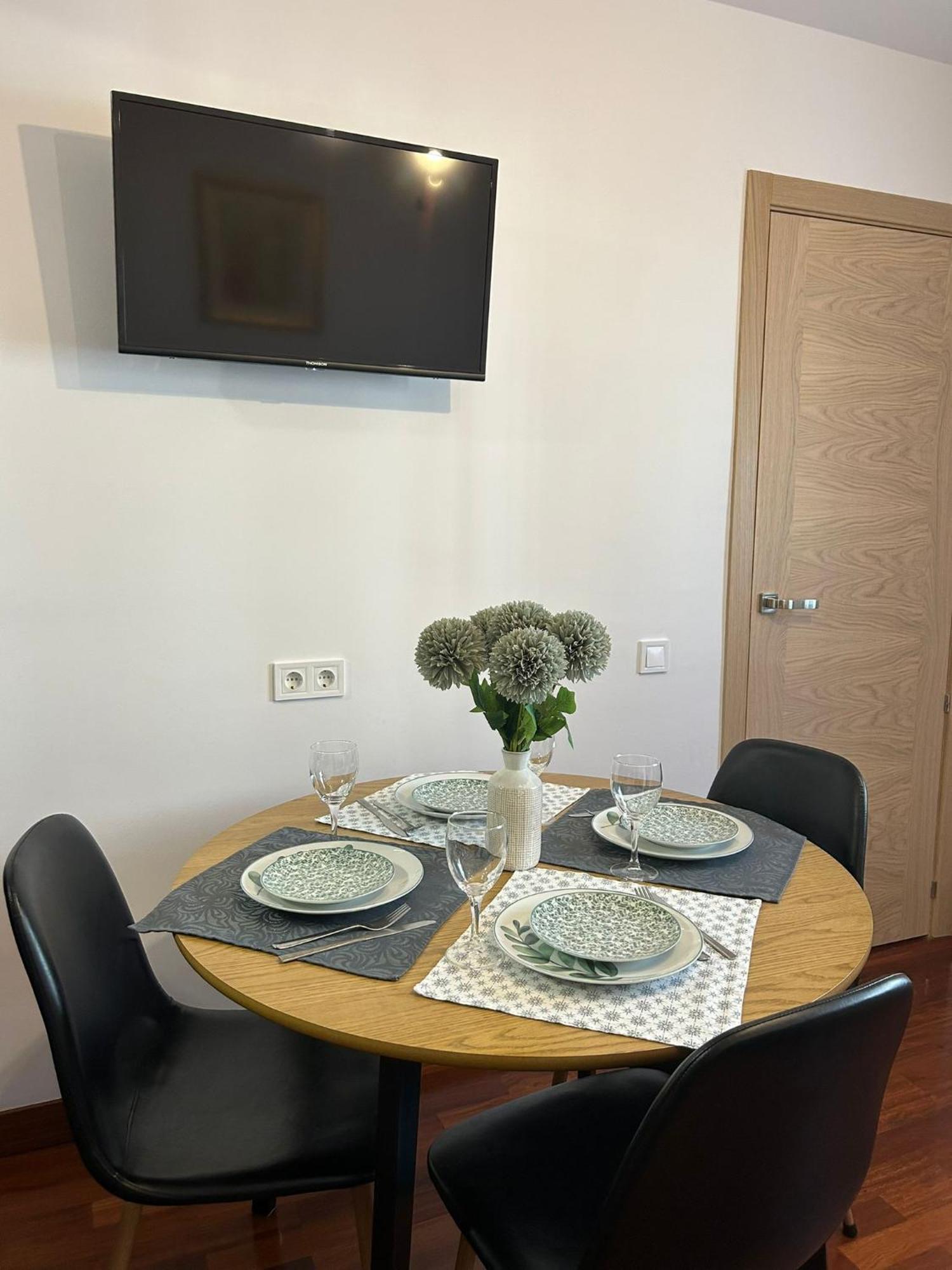 Apartamento Centrico Santander Bagian luar foto