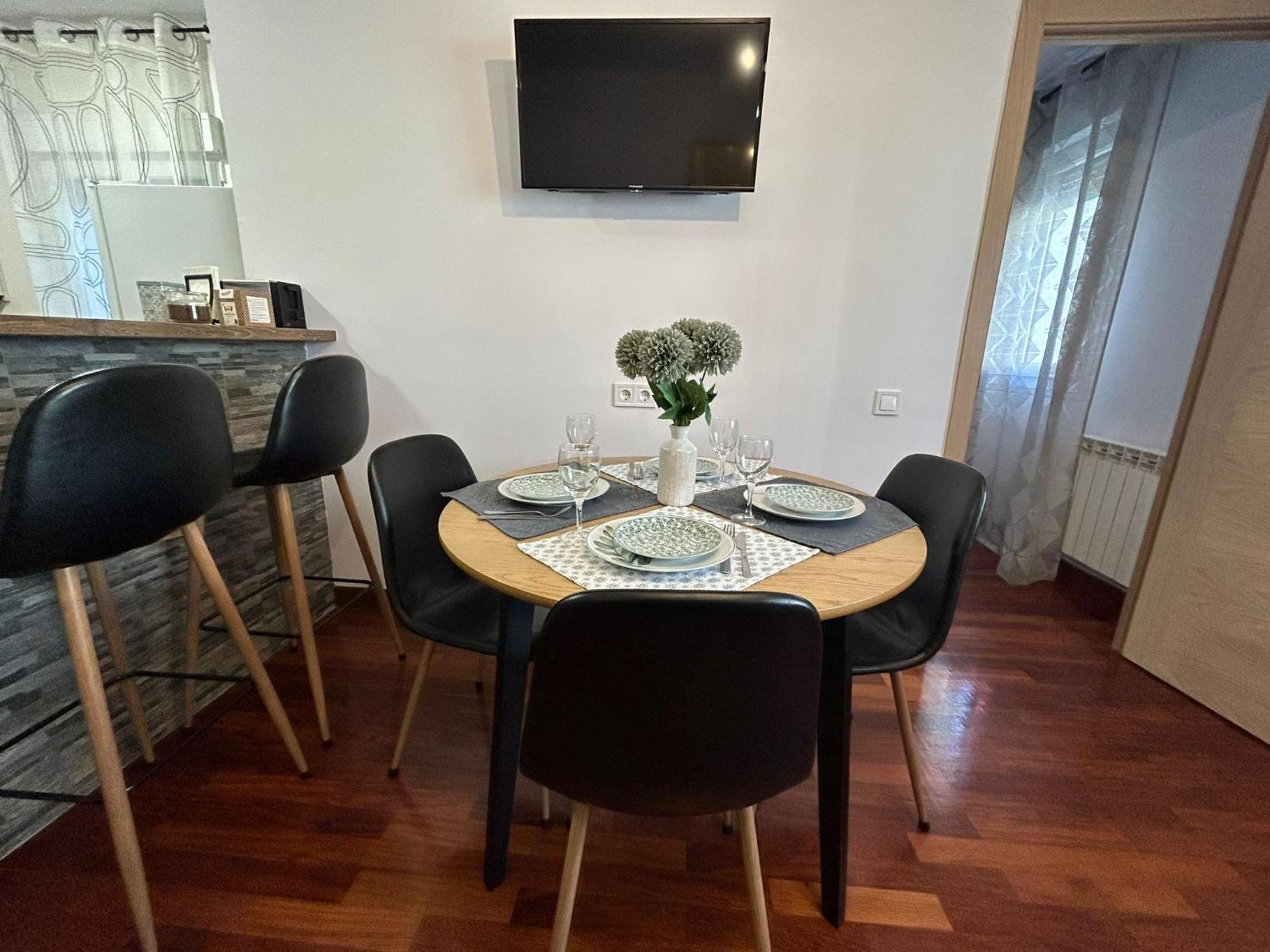 Apartamento Centrico Santander Bagian luar foto