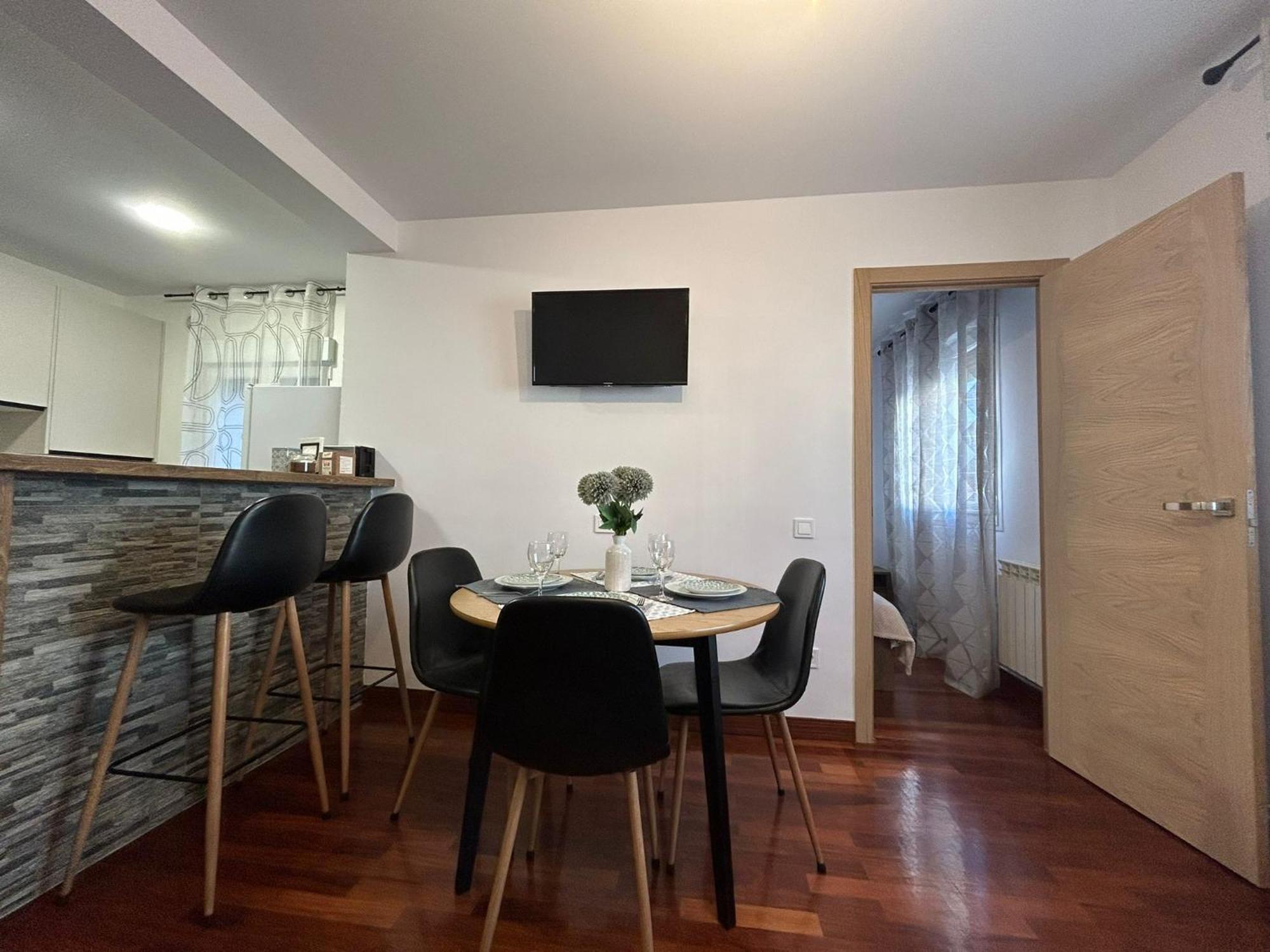 Apartamento Centrico Santander Bagian luar foto